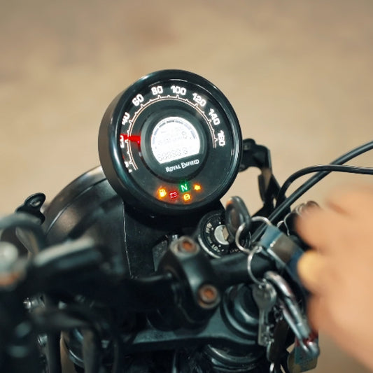 SpeedoShift™ | Speedometer Center Mount for Hunter & Meteor 350