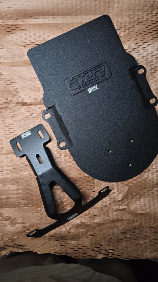 650 Twins Fender Delete Plate